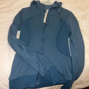 Lululemon blue jacket, size 6